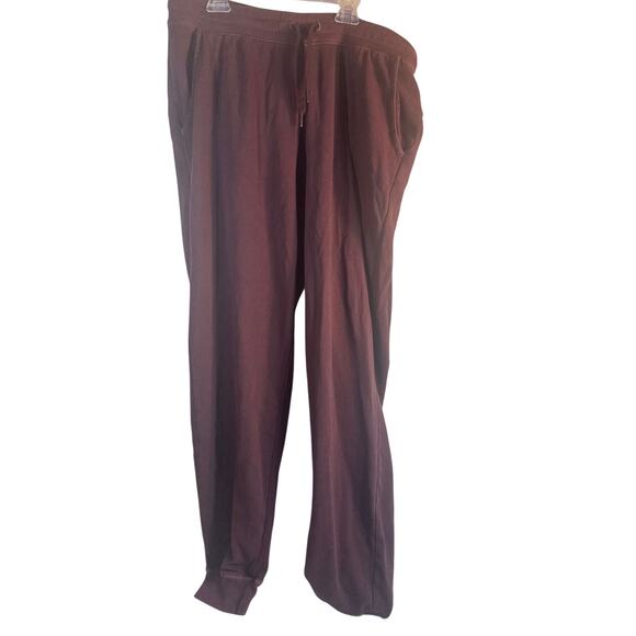 Old Navy Raisin Arizona/Maroon Easy Vintage Style Joggers LARGE TALL - Picture 1 of 8